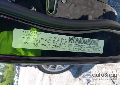 2015 Dodge Journey Sxt z USA, uszkodzony, nr VIN 3C4PDCBB8FT692264